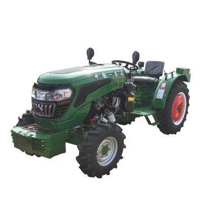 China Hot selling compact farms 35hp 40hp 45hp 50hp 4wd mini wheel tractors with good price for sale