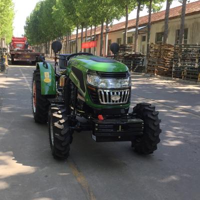 China Farms gear box drive transmission 35hp 40hp 45hp 50hp 4wd four wheels driving mini orchard wheel tractor for sale