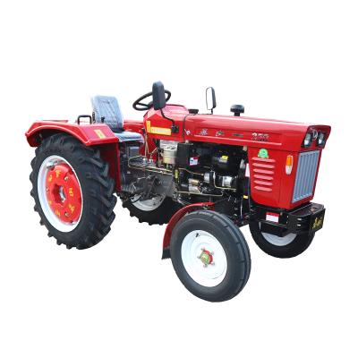 China Farms 11.2-24 Rear Tire TS Model 35hp 2wd Wheel Tractor With Shaft Point Linkage for sale