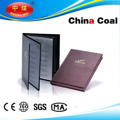 China Restaurant Colorful PU Leather Menu Covers for sale