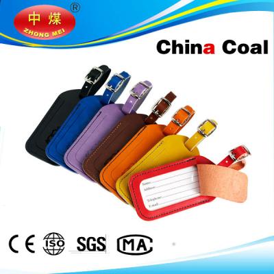 China Travel Leather Luggage Tag for sale