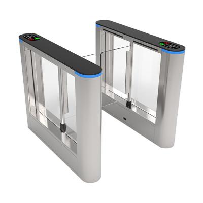 China New High Security 304 Stainless Steel Gate System Access Control Automatic Swing Barrier Turnstile Gate for sale