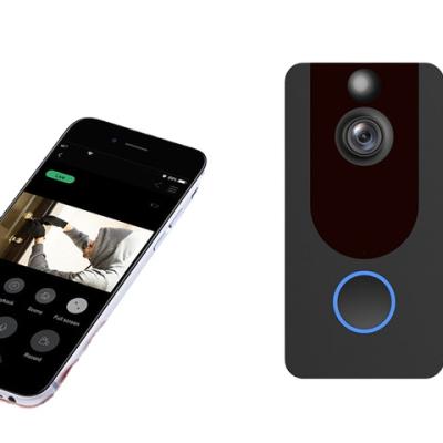 China Background Assets Wake Up Ring Video Doorbell, Wireless Video Intercom Doorbell Camera Bell Camera Wifi Doorbell WIFI Video Cam for sale