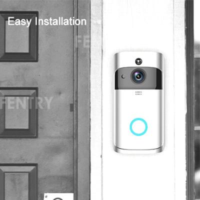 China Wholesale 1080P Wifi Security Camera Night Vision Pir Motion Detection App Control HD Smart Video Doorbell FVD1100 for sale