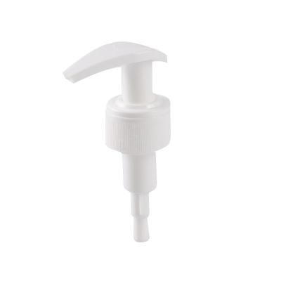 China 24/410 2cc Ribbeb Plastic Left Right Locked Sprayer Lotion Pump For Shampoo Plastic for sale