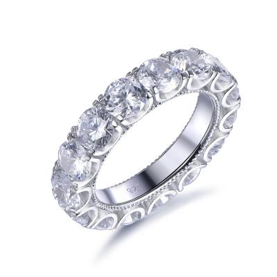 China Wedding Rings Lead Free Nickel Free Sterling Silver Rings Jewelry Luxury Fashion 925 Diamond Engagement Rings For Women for sale