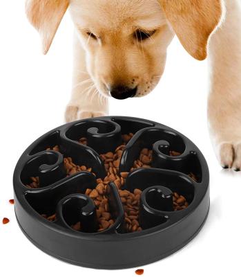 China Sustainable Fun Mode Pet Slow Feeder Anti Choking Dog Feeding Bowl For Slow Pets Dog Feeder for sale