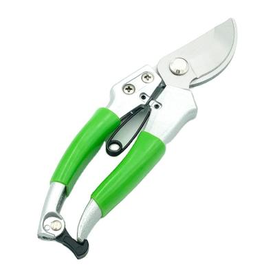 China Anti-Slip Handle Bypass Shears with Safety Garden Scissors Shear for Branches Cutting for sale