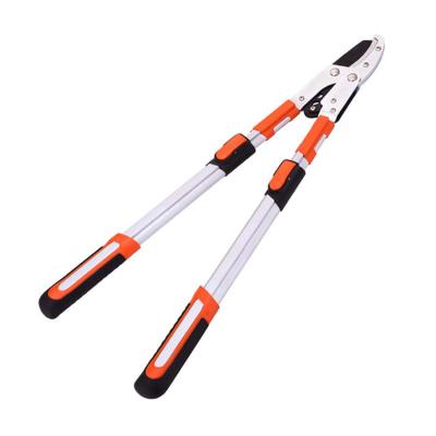 China Hot Selling Anti-skid Handle Lopper Long Handle Garden Branch Cutter Telescopic Reach Pruner Shears Bypass for sale