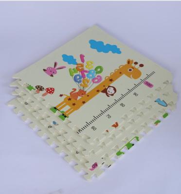 China Non-Toxic Eva Foam Baby Play Mat Cheap Cartoon Floor Mat For Baby Play for sale