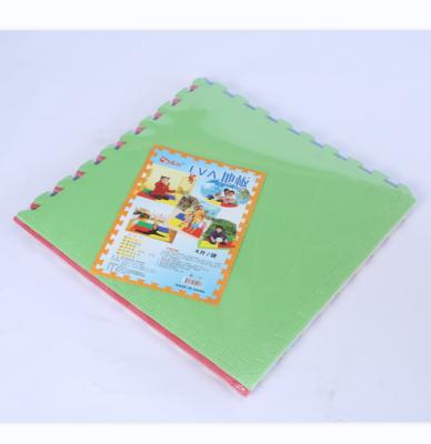 China Wholesale Non-Toxic 60*60 Eva Foam Baby Play Mat With Cross Pattern for sale