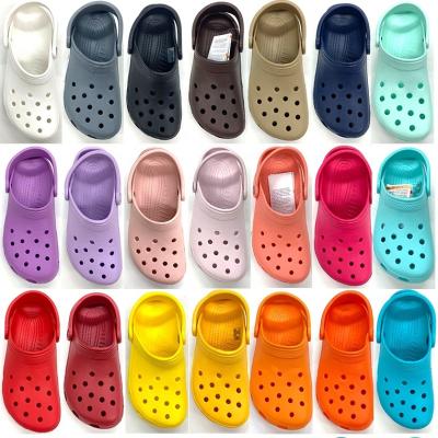 China WLS1003 Flat Busy Girl 26 Colors Brand Clogs For Women Eva Clogs Slippers Shoes Women S Clogs for sale