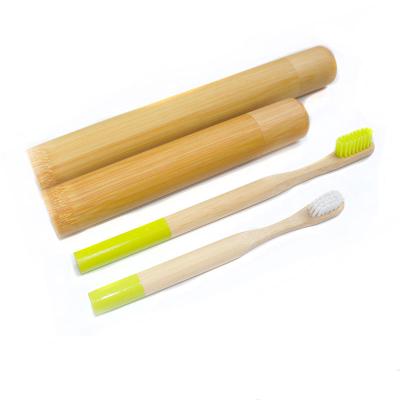 China Natural Natural Bamboo Toothbrush With Durable And Eco-friendly Wooden Handles For Adult for sale