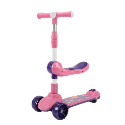 China Adjustable Handlebar Height Hot selling foot power sliding car toddler 3 in 1 kid scooter 2 wheel for sale