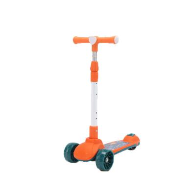 China Adjustable Handlebar Height Factory price foot power toddler 3 in 1 PU light wheel kids scooter wholesale for sale