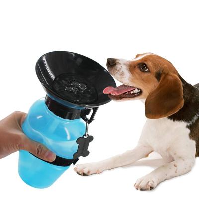 China Sustainable Wholesale Plastic Driver Travel Botella De Agua Para Perros Maker Portable Dog Water Bottle for sale