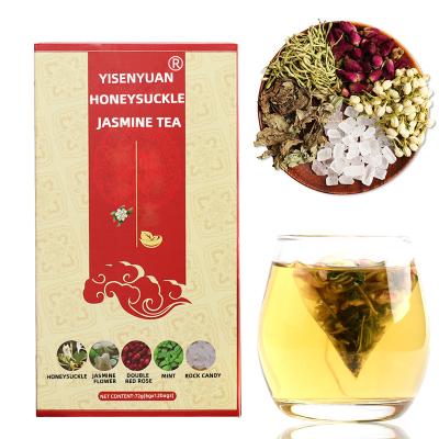 China Tea drinks Chinese herbal tea hot selling mixed honeysuckle, jasmine, rose and other natural dry camellia herb set for sale