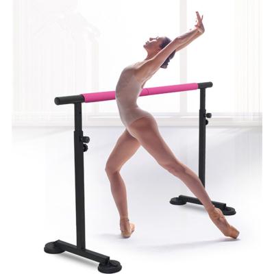 China Free Adjustable Dance Barre Gym Home Fitness Adjustable Height Steel Ballet Bar for sale