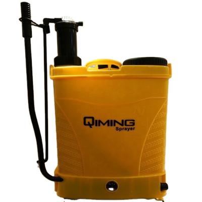 China Efficiency Backpack Battery Sprayer 2 IN 1 Battery 16l 12 Volt Manual Sprayer Agricultural Pump for sale