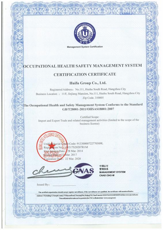 OHSAS 18001 - Welfull Group Co., Ltd.