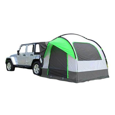 China Extended Type Outdoor Portable Car Awning Car Awning Truck Rear Tent For Camping for sale