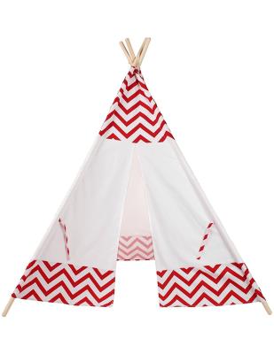 China Soft Toy Teepee Tent Large Kids Play Tent for Boy Girl Indoor Cotton Canvas Indoor Toy for sale