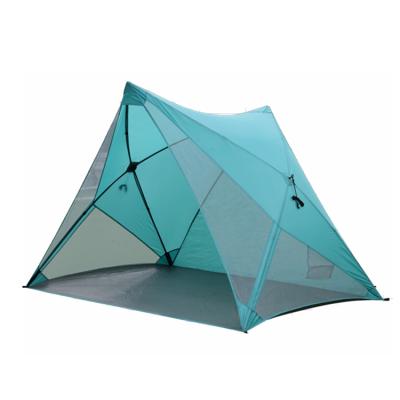 China Diagonal Tying Type Outdoor Beach Tent Automatic Fishing Pop Up Tent Three Season Fishing Shelter for sale