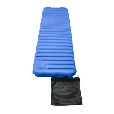 China Ultralight Portable Foldable Pvc Sleep Pad Bed Travel Rise Air Cushion for sale