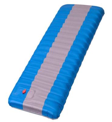 China 75D Polyester Pongee+PVC Camping Mat Outdoor Hiking Mattress High Quality Thick Self-inflating Sleep Mat for sale