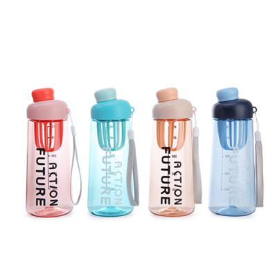 China Sustainable Hot Sale 500ML 17oz Eco-friendly Sport Water Bottle With Small Mouth OEM Factory Direct for sale