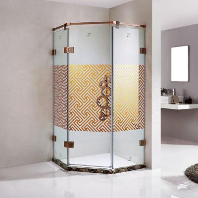 China Modern Cheap Price Modern Glass Thickness 6mm Aluminum Alloy Frameless Shower Door en venta