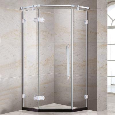 China Modern Standard Price Simple Modern Bathroom ABS Raw Material Stainless Steel Shower Enclosure en venta