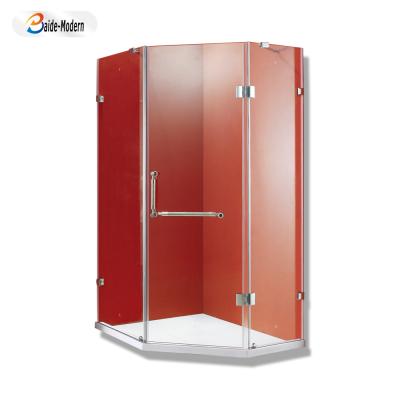 Китай Turkey Modern Stainless Steel Frameless Glass Door Frame Prefab Glass Enclosures Box Best Modular Shower Room продается