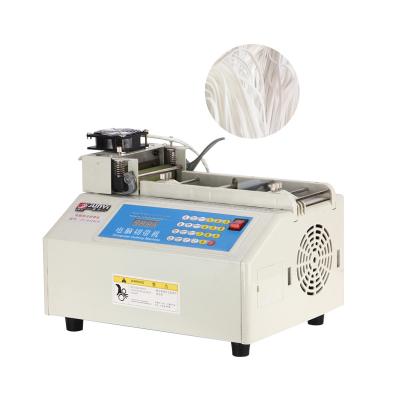 China JY-A120LR High Speed ​​Automatic Hot Mask Tape Satin Ribbon Cutter Roll Strap Cutting Machine for sale