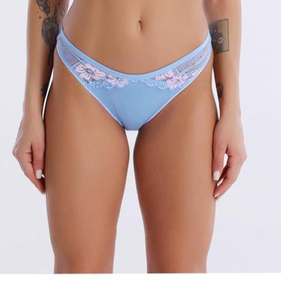 China DLM Waist Briefs New Style Antibacterial Cotton Ladies Girls Thongs Manufacturers Direct Sales Low Cotton Thong Panties For Women for sale