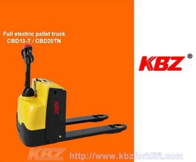 China KBZ Electric Pallet Truck /full Pallet Truck Warehouse Equipment 1300kg for sale