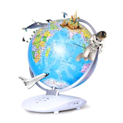 China LED Light Dipper G2516-AI Globe Robot World Map Interactive Educational Talking Smart Globe With Led Light, English for sale