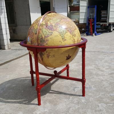 China OEM As Your Design Wholesale Customized HD Floor Globe Large Globe Office Study Feng Shui School Exhibition Large for sale