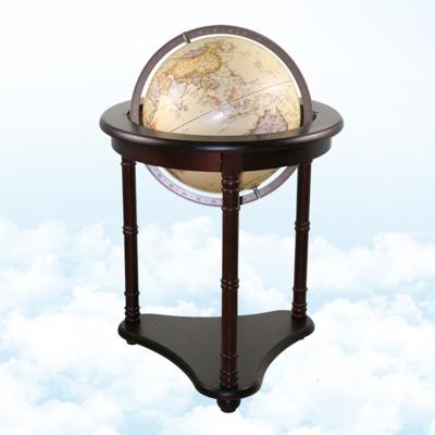 China Antique Dipper 43cm Floor Globe Office, School, Home Decorative World Floor Standing Globe Earth Map Globe 43cm for sale