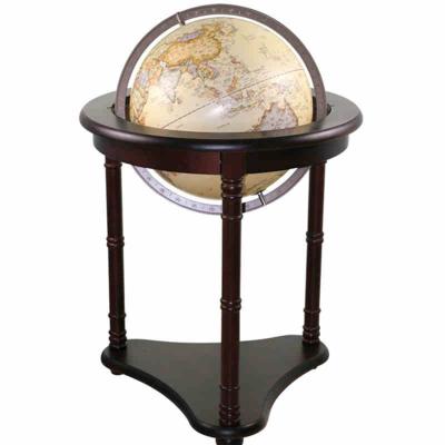 China Universal Dipper 43cm Large 42cm Retro World Globe Floor Floor Decoration Home Office Universal Study High End Decoration G4363 for sale