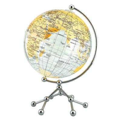 China Europe World Globe Transparent Dipper See Home Office Decorative Geographic Gift Office Collectable Ornament for sale