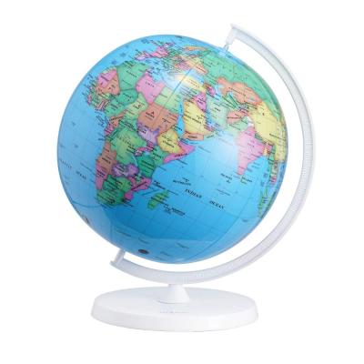 China OEM With Light Or Without World Explosion Earth Ball Educational Inflatable Light 28cm AR Globe With Stand For Kids - Large Accurate Political Map Desk for sale