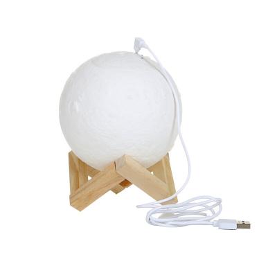 China Europe Air Humidifier 3D Moon LED Lamp Light Diffuser Aroma Essential Oil Diffuser for sale