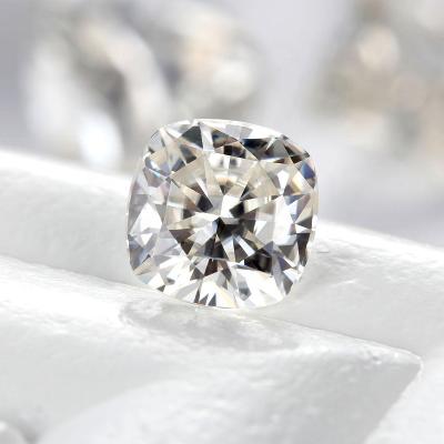 China Hot Sale Heat Resistant / Spark Cushion Moissanite Color D Shape Good Quality VVS Moissanite Loose Stones For Jewelry for sale