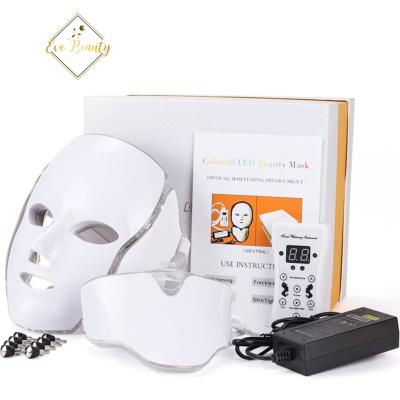 China Customizable Dye Removal Wholesale Eco Face Pdt Family Beauty Equipment Spa Photon 7 Colors Electric Facial Light Therapy Led Mask Full for sale