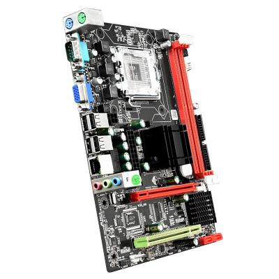 China G31 parts desktop motherboard computer JOEGE platform lntel LGA 775 low-end motherboard 4GB integrated VGA port placa graphics mae for sale