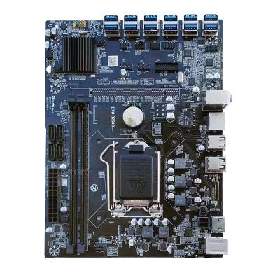 China JOEGE 12usb b250 desktop motherboard with usb 12 for 12 GPU connection as minimum 12 graphics cards ing motherboard slots for min er for sale