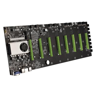 China Desktop 8 Cards S37 Motherboard 8 Slots For 8Gpu D37 Riserless Motherboard For S37 Onboard Motherboards CPU Built-in for sale