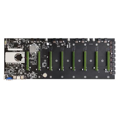 China BTC-S37/BJOEGE NG TC-D37 S37 Mini Desktop Motherboard For CPU Set Video Card 8 Slot For DDR3 VGA Interface Memory Integrated Low Power for sale