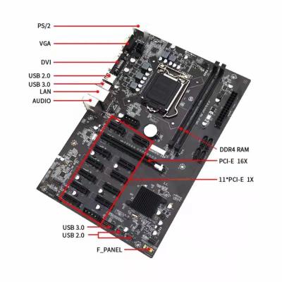 China Professional Desktop Joege NG B250 Mini Supports 12 Slot Ether Eum NG Motherboard B250 BTCmotherboard 12gu Mini For Mini NG for sale